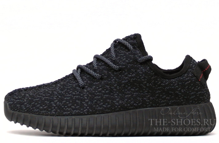 Кроссовки Adidas Yeezy Boost 350 Premium Black BB5350 черные