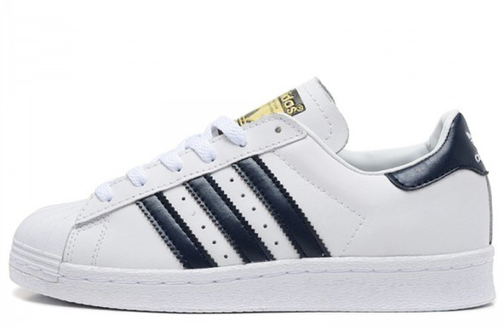 Кроссовки Adidas SuperStar White Black EG4958 белые, кожаные