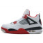 Кроссовки мужские Nike Air Jordan 4 White Varsity Red