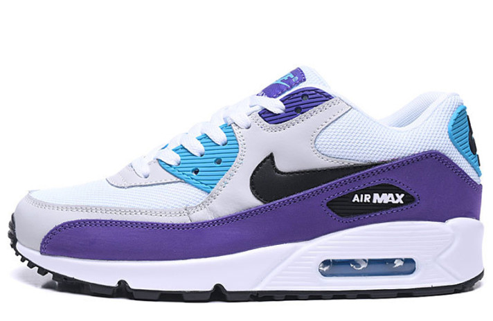 Кроссовки Nike Air Max 90 HYPER JADE Grape AJ1285-103 белые