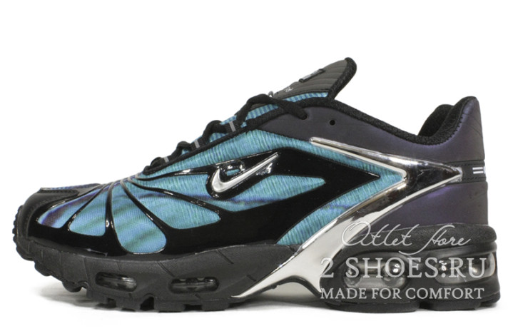 Кроссовки Nike Air Max Tailwind 5 Skepta Black Chrome Blue CQ8714-001 черные, синие